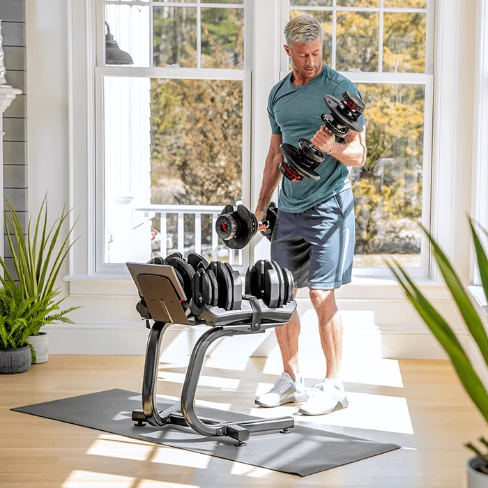 Bowflex SelectTech DB Stand With Media Rack 5 Bowflex SelectTech DB Stand With Media Rack - Image 3