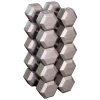 Body Solid Body-Solid Cast Iron Hex Dumbell Set (2 Each): 55, 60, 65, 70, And 75 Lb. -Body Solid Store BSCASTHEXDBS5575