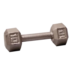 Body Solid Body-Solid Cast Iron Hex Dumbbell - 10 Lb.