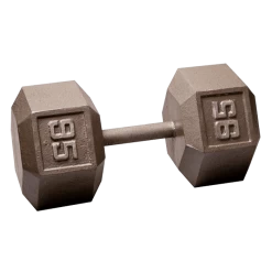 Body Solid Body-Solid Cast Iron Hex Dumbbell - 95 Lb.