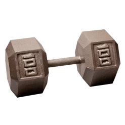 Body Solid Body-Solid Cast Iron Hex Dumbbell - 100 Lb.