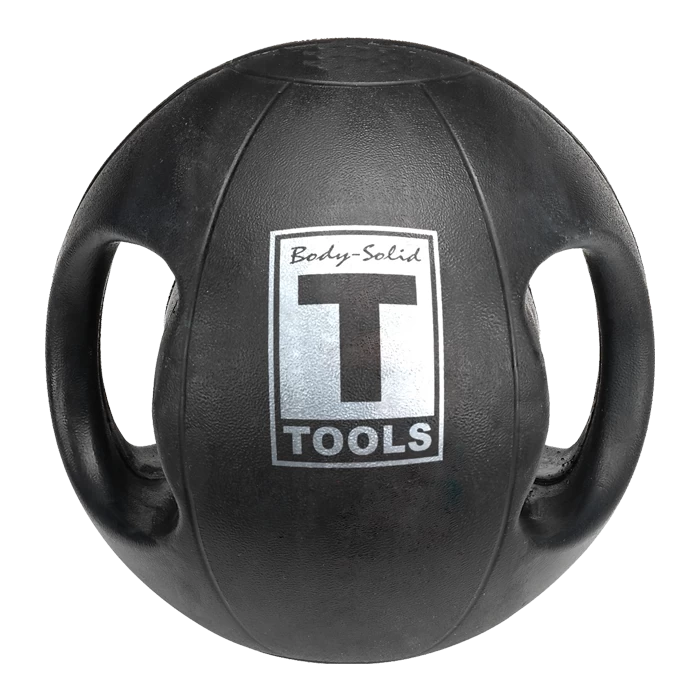 Body Solid Body-Solid Dual-Grip Medicine Ball - 10 Lbs 3 Body Solid Body-Solid Dual-Grip Medicine Ball - 10 Lbs