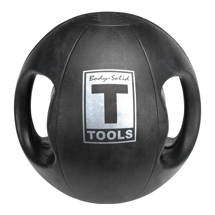 Body Solid Body-Solid Dual-Grip Medicine Ball - 18 Lbs 3 Body Solid Body-Solid Dual-Grip Medicine Ball - 18 Lbs