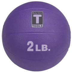 Body Solid Body-Solid Medicine Ball - 2 Lbs (Purple)
