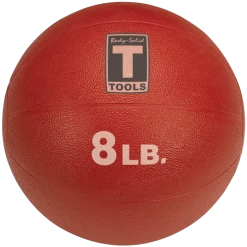 Body Solid Body-Solid Medicine Ball - 8 Lbs (Red)