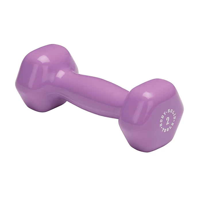 Body Solid Body-Solid 2 Lb. Vinyl Dumbbell 3 Body Solid Body-Solid 2 Lb. Vinyl Dumbbell