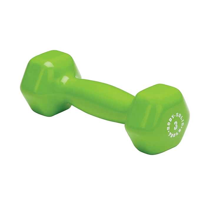 Body Solid Body-Solid 3 Lb. Vinyl Dumbbell 3 Body Solid Body-Solid 3 Lb. Vinyl Dumbbell