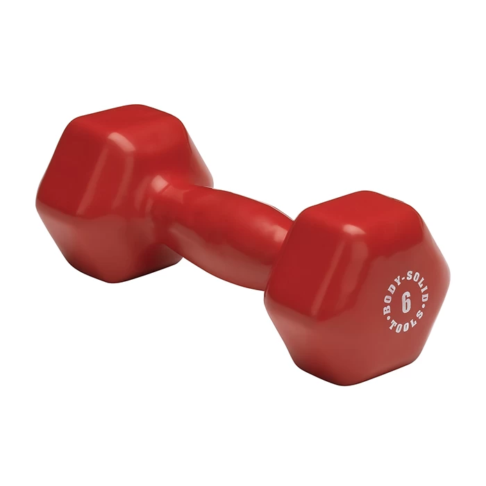 Body Solid Body-Solid 6 Lb. Vinyl Dumbbell 3 Body Solid Body-Solid 6 Lb. Vinyl Dumbbell