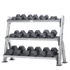 TuffStuff Evolution 2-Tier Dumbbell / Kettlebell Rack 1 TuffStuff Evolution 2-Tier Dumbbell / Kettlebell Rack -Body Solid Store CDR 300
