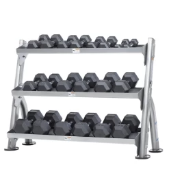 TuffStuff Evolution 2-Tier Dumbbell / Kettlebell Rack