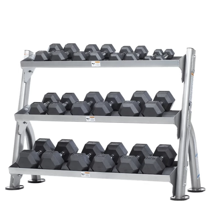 TuffStuff Evolution 2-Tier Dumbbell / Kettlebell Rack 3 TuffStuff Evolution 2-Tier Dumbbell / Kettlebell Rack