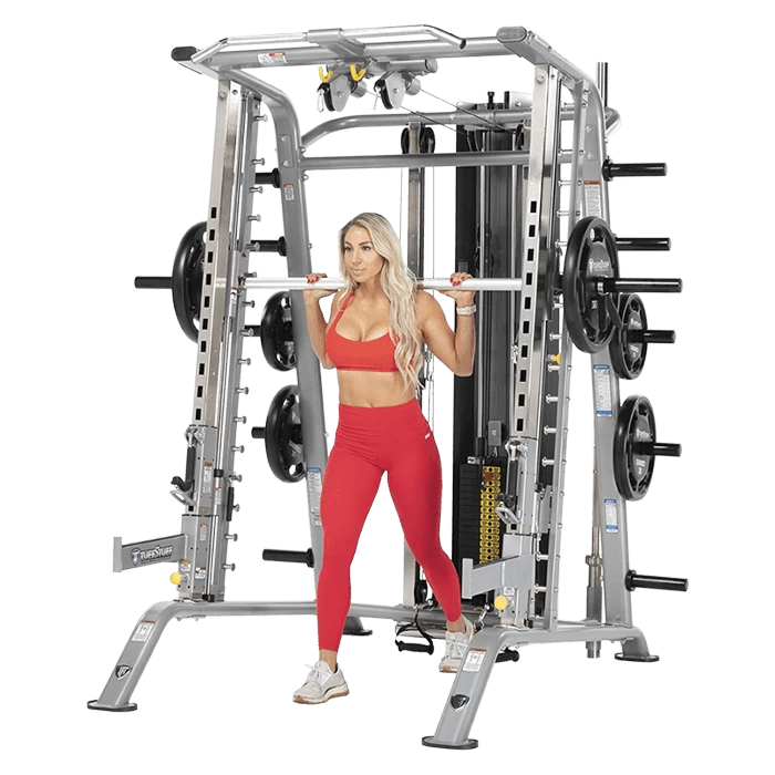 TuffStuff Evolution Smith Machine / Half Cage Ensemble 4 TuffStuff Evolution Smith Machine / Half Cage Ensemble - Image 2