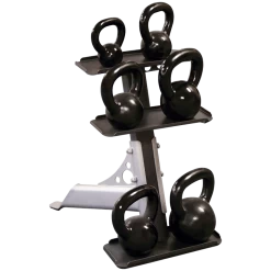 Body Solid Body-Solid GDKR50 - 3 Pair Kettlebell Rack