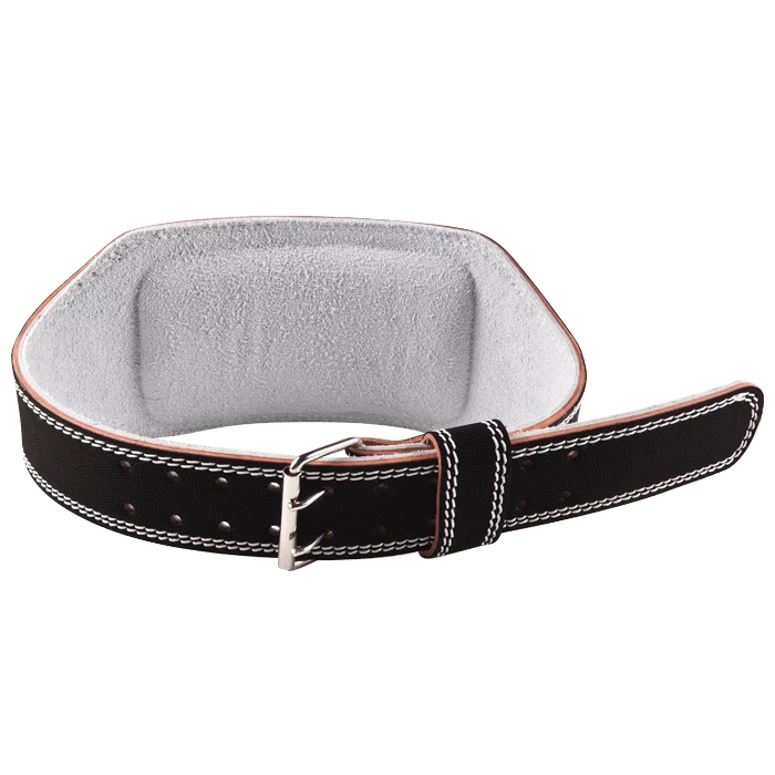 GoFit Padded Etched Leather Weightlifting Belt - XL 3 GoFit Padded Etched Leather Weightlifting Belt - XL