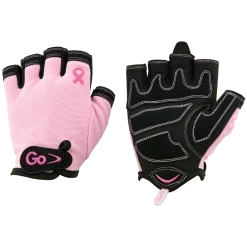 GoFit Women's Breast Cancer Awareness X-Trainer Gloves - Medium