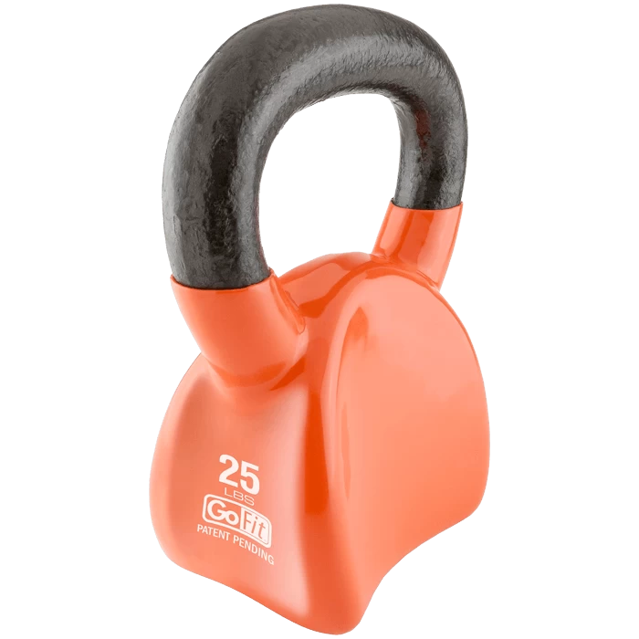GoFit 25 Lbs Countor Kettlebell 3 GoFit 25 Lbs Countor Kettlebell