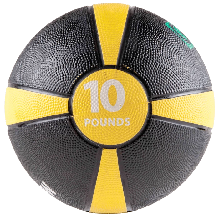 GoFit 10 Lbs Rubber Medicine Ball 3 GoFit 10 Lbs Rubber Medicine Ball