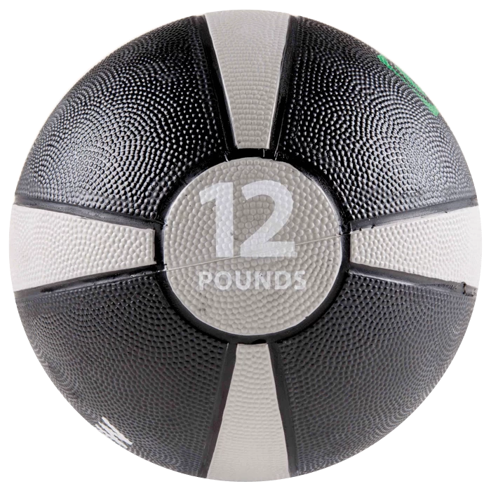 GoFit 12 Lbs Rubber Medicine Ball 3 GoFit 12 Lbs Rubber Medicine Ball