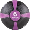 GoFit 6 Lbs Rubber Medicine Ball -Body Solid Store GF MB6