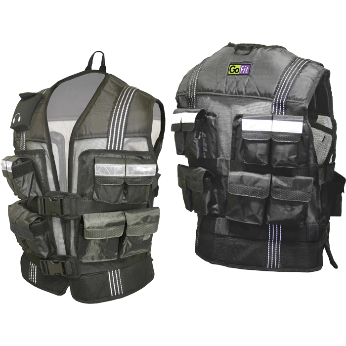 GoFit 20 Lb Pro Weighted Vest 3 GoFit 20 Lb Pro Weighted Vest