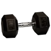 Body Solid 45 Lb Rubber Coated Hex Dumbbell -Body Solid Store SDR45