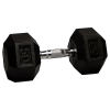 Body Solid 50 Lb Rubber Coated Hex Dumbbell -Body Solid Store SDR50