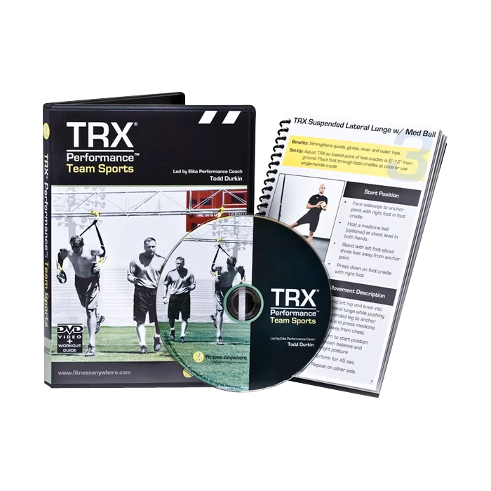 TRX Suspension Trainer DVD - TRX Performance: Team Sports 3 TRX Suspension Trainer DVD - TRX Performance: Team Sports