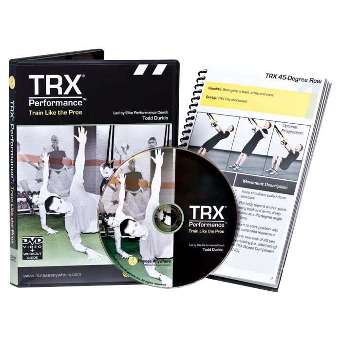 TRX Suspension Trainer DVD - TRX Performance: Train Like The Pros 3 TRX Suspension Trainer DVD - TRX Performance: Train Like The Pros